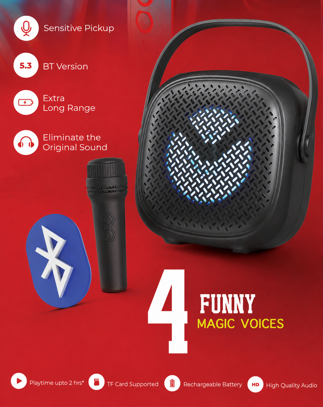 GTS 1941 BLUETOOTH SPEAKER detail 1