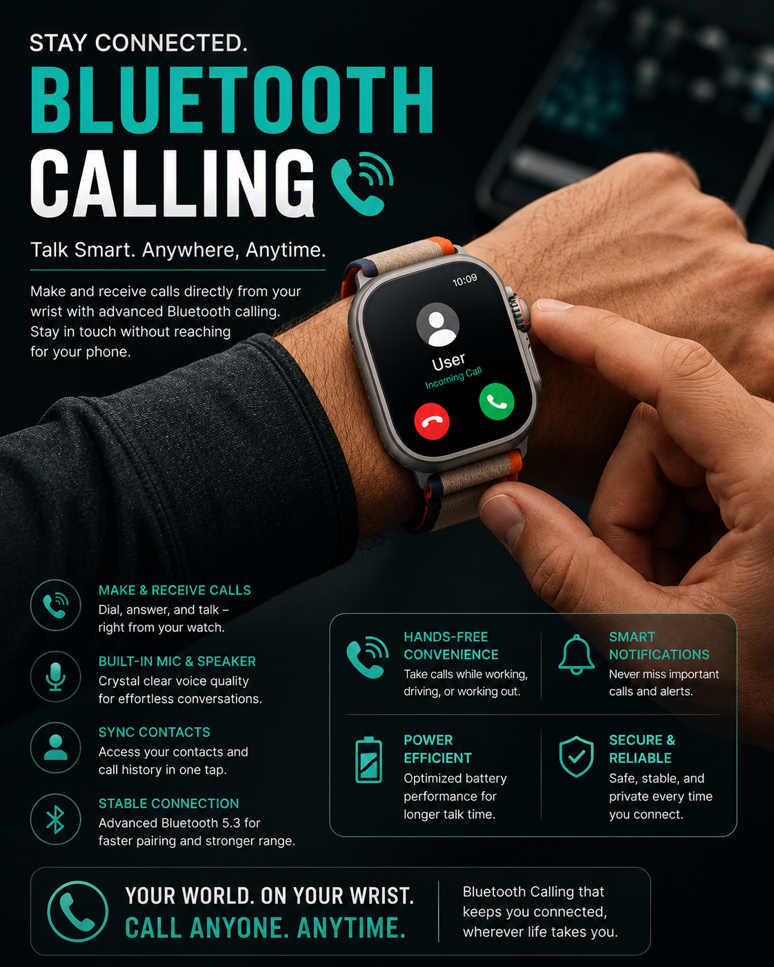 CROWN H50 ULTRA 2 SMARTWATCH detail 3