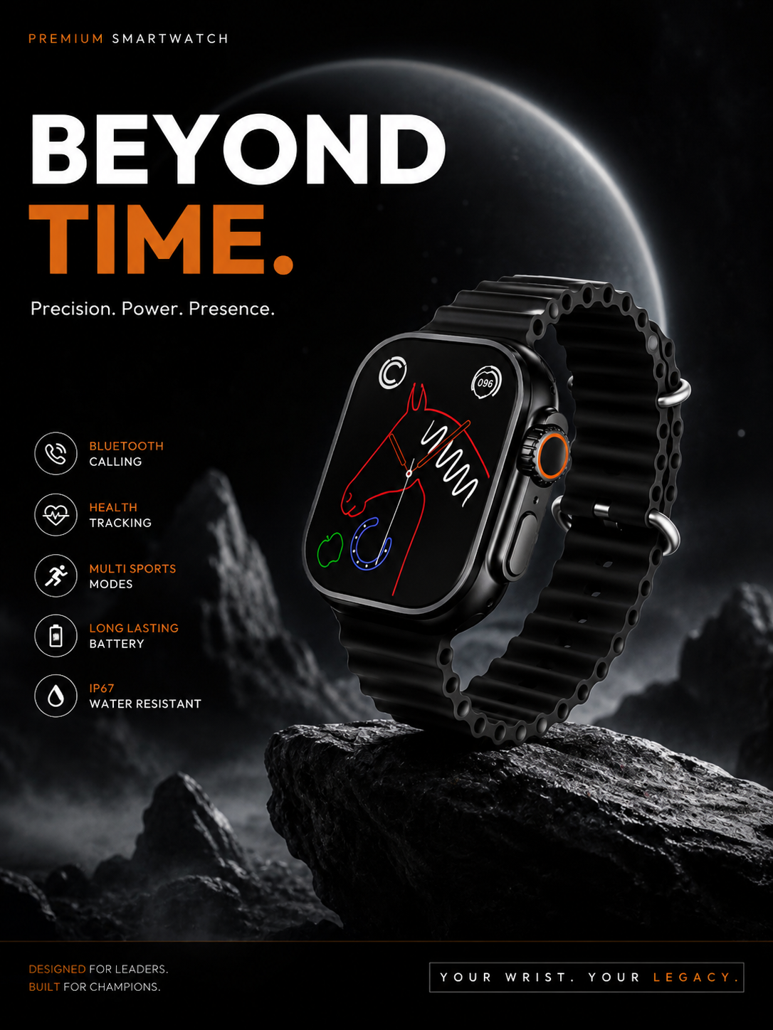 CROWN H50 SMARTWATCH detail 1