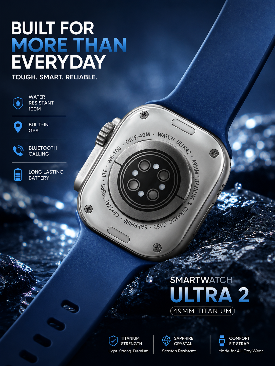 CROWN M70 ULTRA SMARTWATCH detail 5