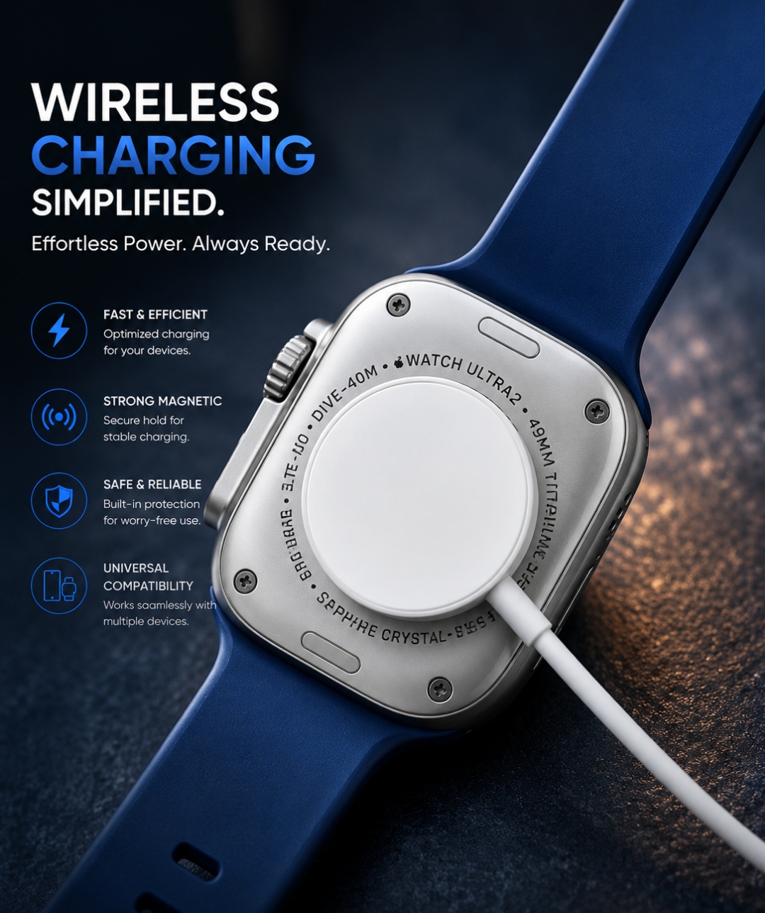 CROWN M70 ULTRA SMARTWATCH detail 6