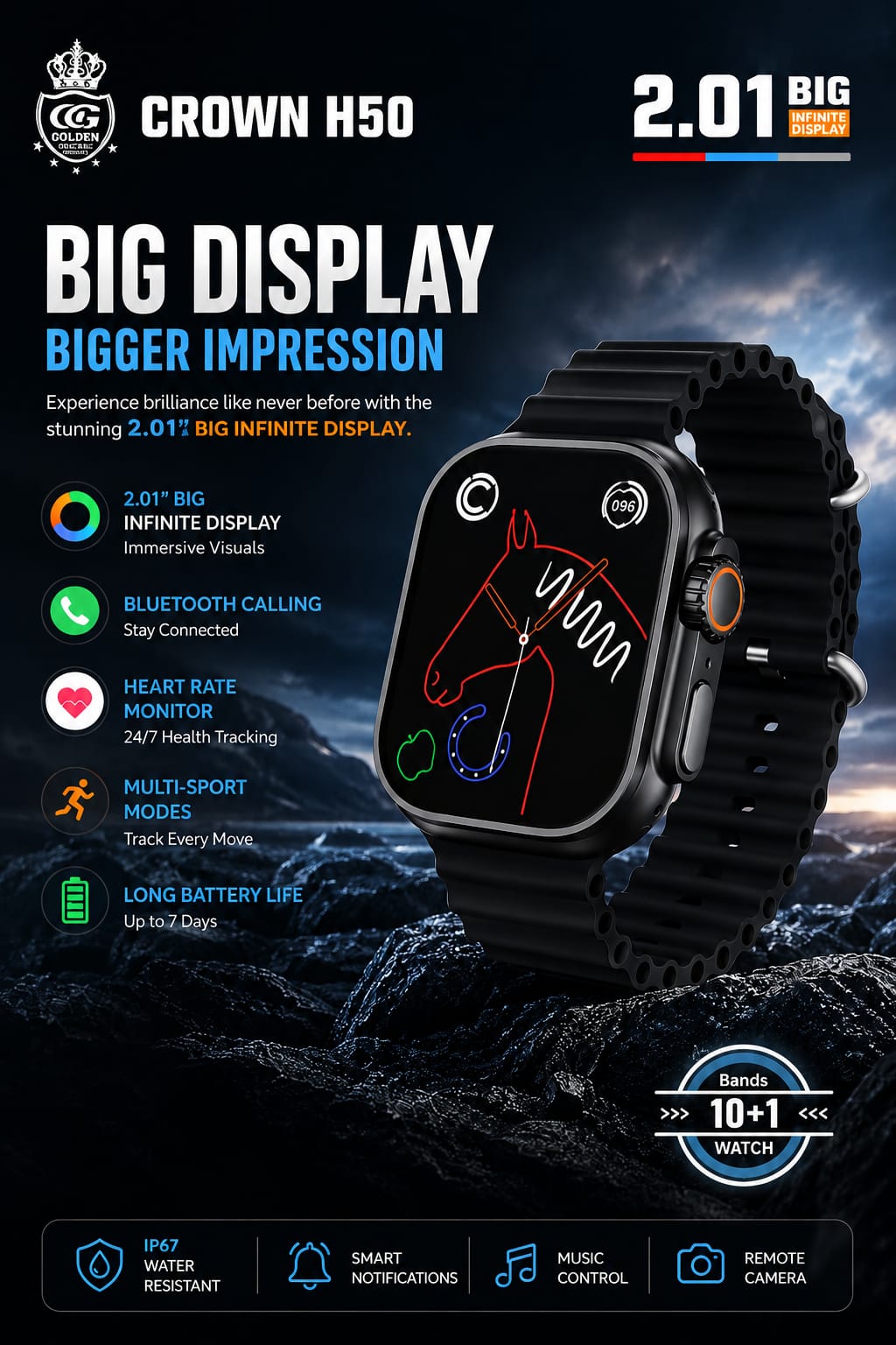 CROWN H50 SMARTWATCH detail 4