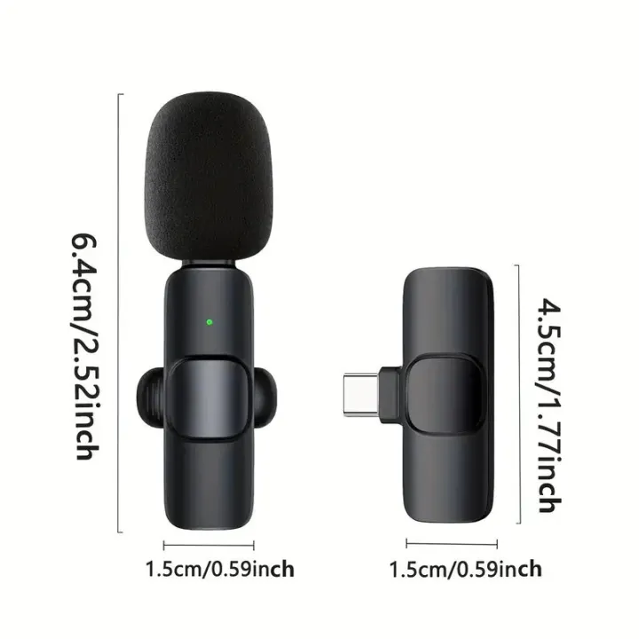 WIRELESS MIC TYPE C K8 detail 1