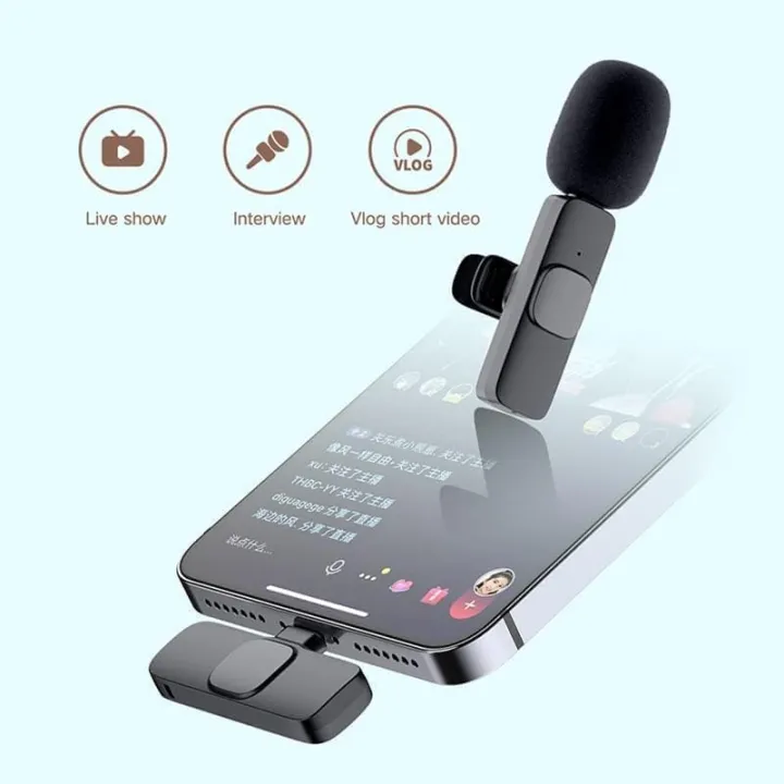 WIRELESS MIC TYPE C K8 detail 3